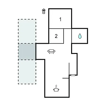 アパート 2 Bedroom Nice Apartment In Pula